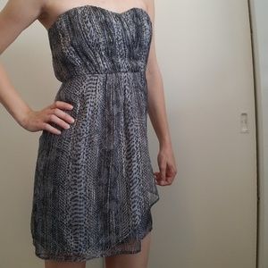 Twelfth Street Cynthia Vincent Black & Gray Dress